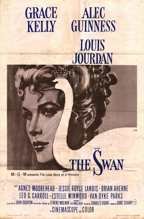 the movie poster: The Swan (1956) ver2