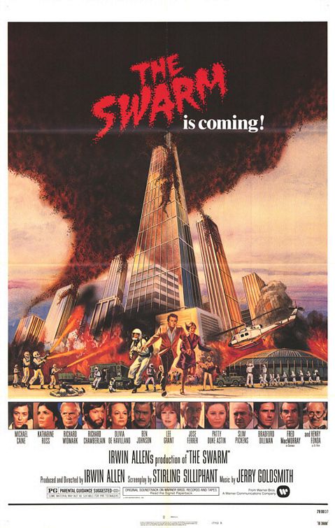the movie poster: The Swarm (1978) ver3