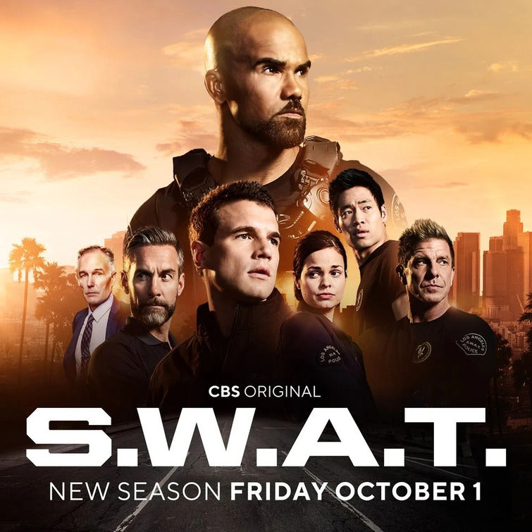 1000 piece jigsaw puzzle for tv poster: S.W.A.T.