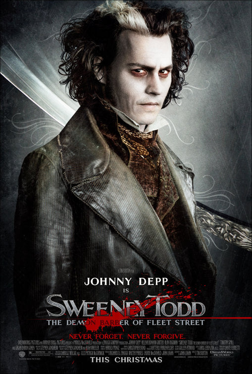 the movie poster: Sweeney Todd (2007) ver4