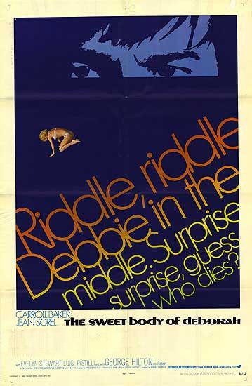 the movie poster: The Sweet Body of Deborah (1969)