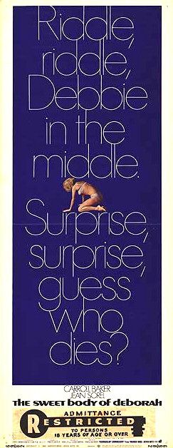 the movie poster: The Sweet Body of Deborah (1969) ver3