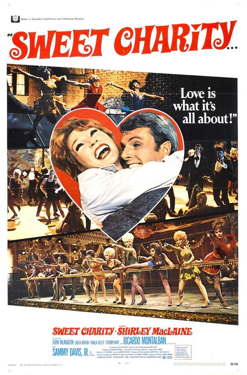 the movie poster: Sweet Charity (1969)