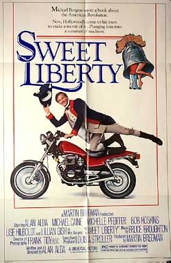 the movie poster: Sweet Liberty (1986)