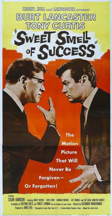 the movie poster: Sweet Smell of Success (1957) ver3