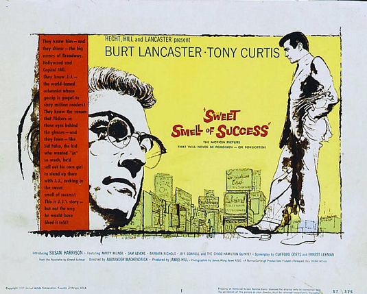 the movie poster: Sweet Smell of Success (1957) ver4