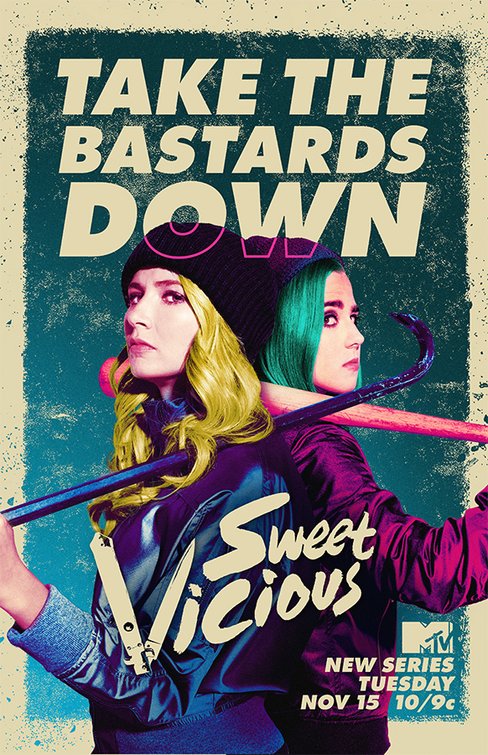 1000 piece jigsaw puzzle for tv poster: Sweet / Vicious, ver2