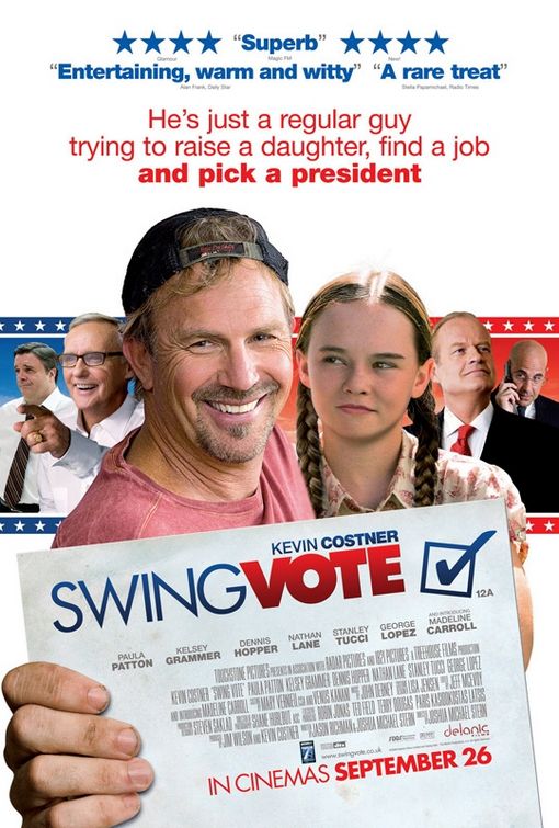the movie poster: Swing Vote (2008) ver2
