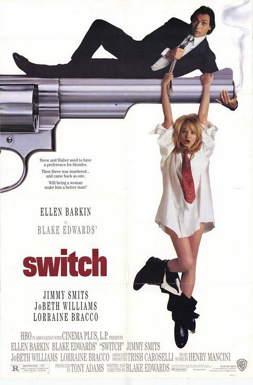 1000 piece jigsaw puzzle for the movie poster: Switch (1991)