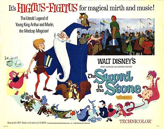 1000 piece jigsaw puzzle for the movie poster: The Sword in the Stone (1963) ver3