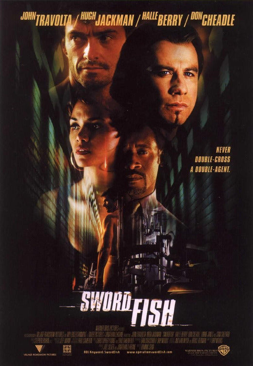 1000 piece jigsaw puzzle for the movie poster: Swordfish (2001) ver3