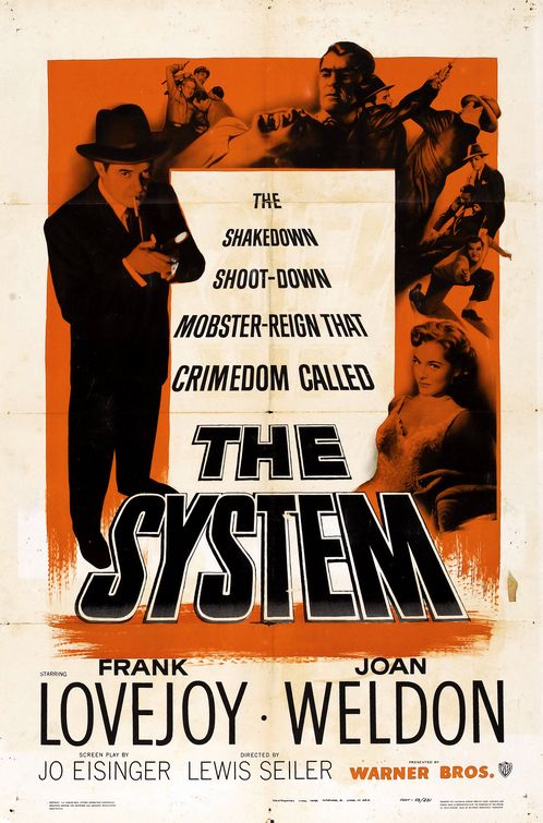 the movie poster: The System (1953)