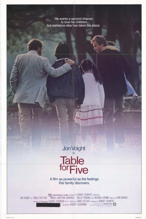 1000 piece jigsaw puzzle for the movie poster: Table for Five (1983)