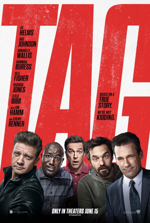1000 piece jigsaw puzzle for the movie poster: Tag (2018) ver2