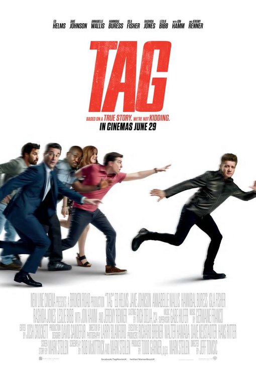 1000 piece jigsaw puzzle for the movie poster: Tag (2018) ver3