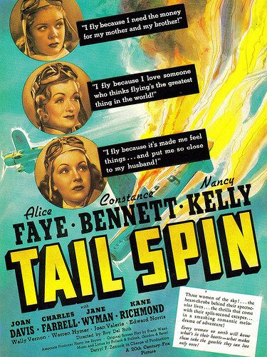 the movie poster: Tail Spin (1939)