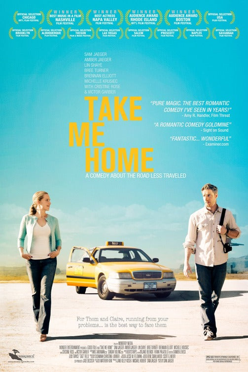 1000 piece jigsaw puzzle for the movie poster: Take Me Home (2012)