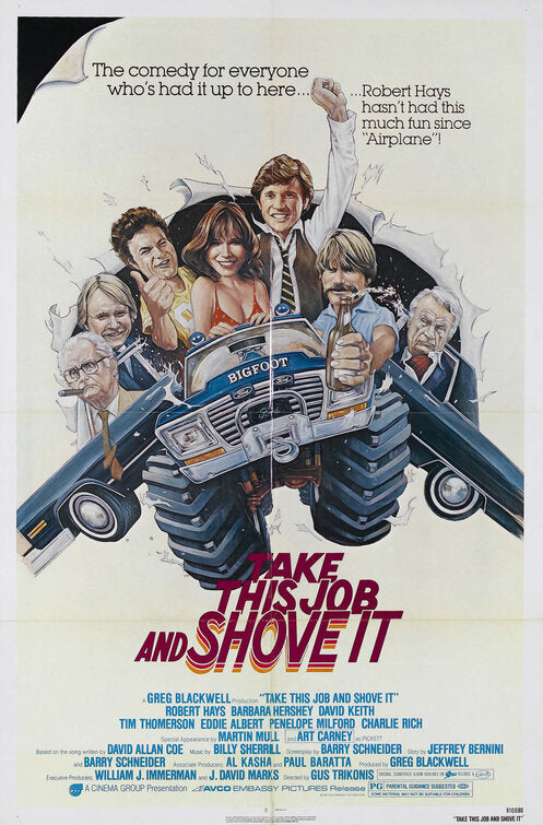 the movie poster: Take This Job and Shove It (1981)