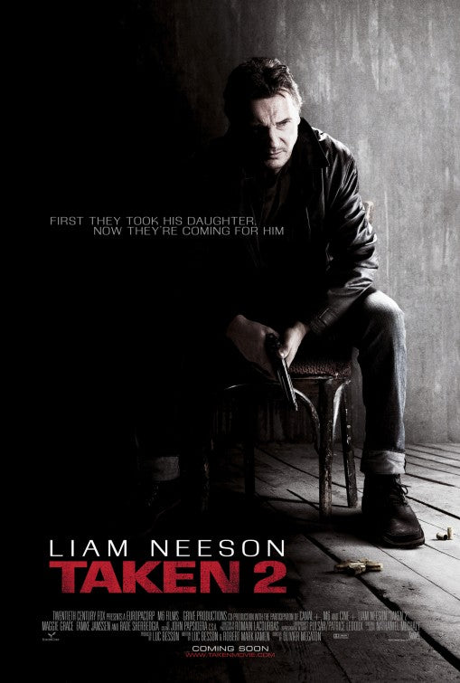 1000 piece jigsaw puzzle for the movie poster: Taken 2 (2012) ver2