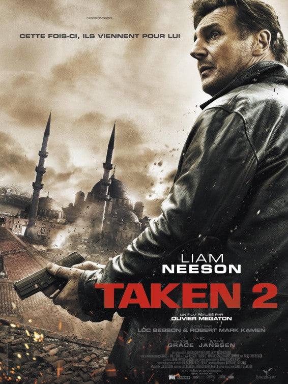 1000 piece jigsaw puzzle for the movie poster: Taken 2 (2012) ver4