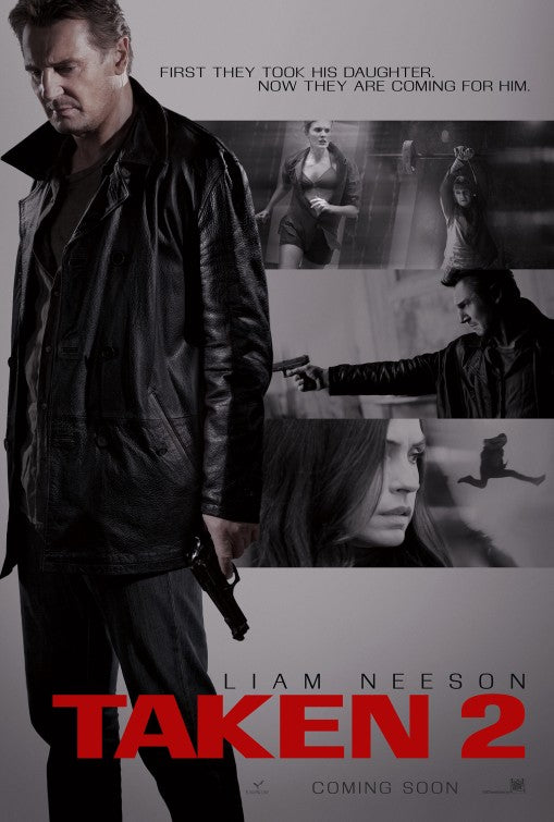 1000 piece jigsaw puzzle for the movie poster: Taken 2 (2012) ver5