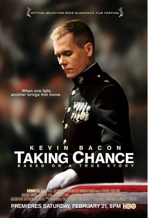 1000 piece jigsaw puzzle for tv poster: Taking Chance