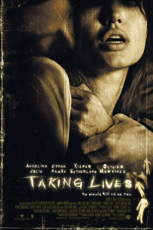 the movie poster: Taking Lives (2004)