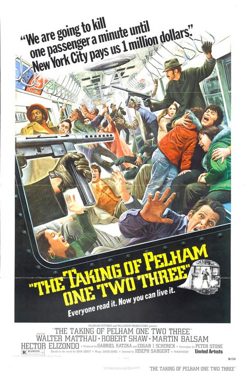 the movie poster: The Taking of Pelham One Two Three (1974)