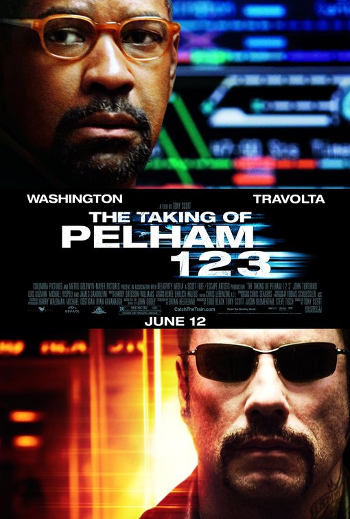 1000 piece jigsaw puzzle for the movie poster: The Taking of Pelham 123 (2009) ver4