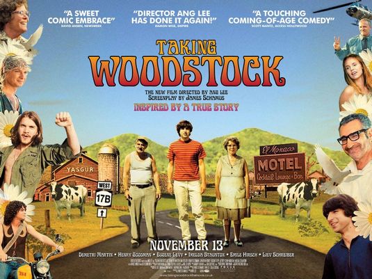 1000 piece jigsaw puzzle for the movie poster: Taking Woodstock (2009) ver3