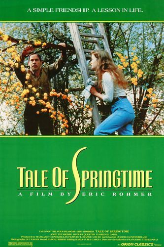 the movie poster: Tale of Springtime (1992)