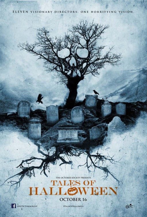 1000 piece jigsaw puzzle for the movie poster: Tales of Halloween (2015)