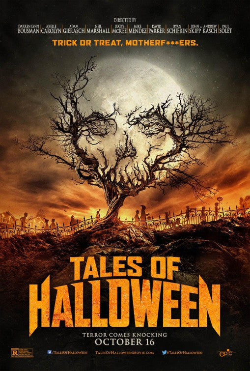 1000 piece jigsaw puzzle for the movie poster: Tales of Halloween (2015) ver3