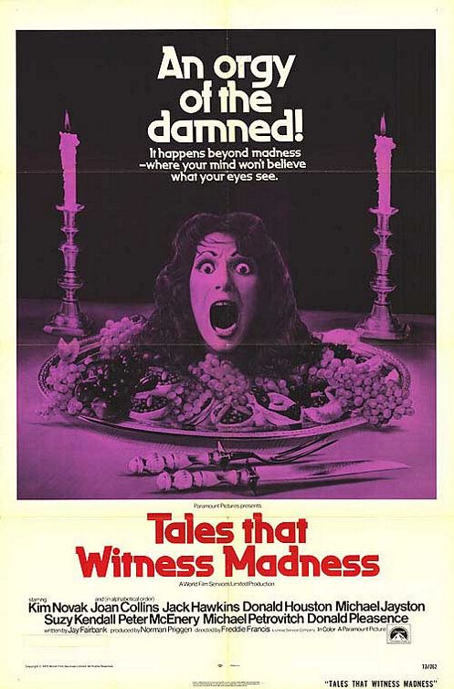 the movie poster: Tales That Witness Madness (1973)