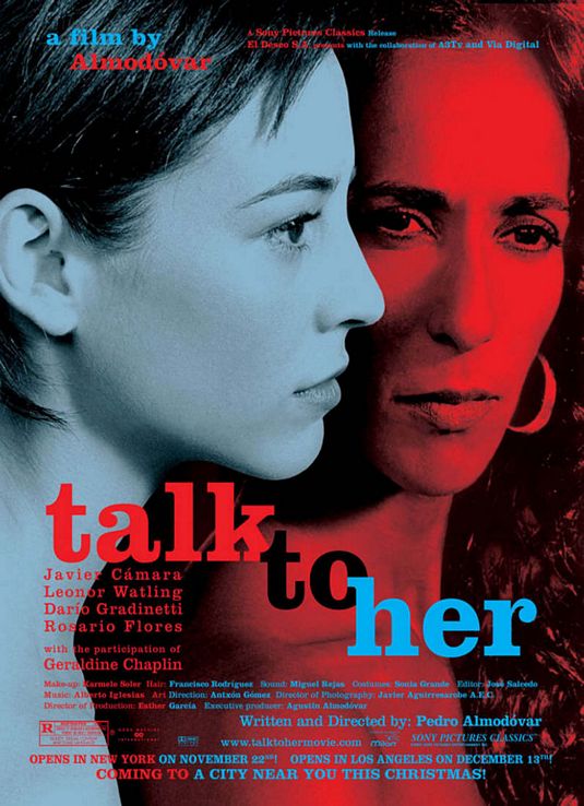 the movie poster: Talk to Her (2002)