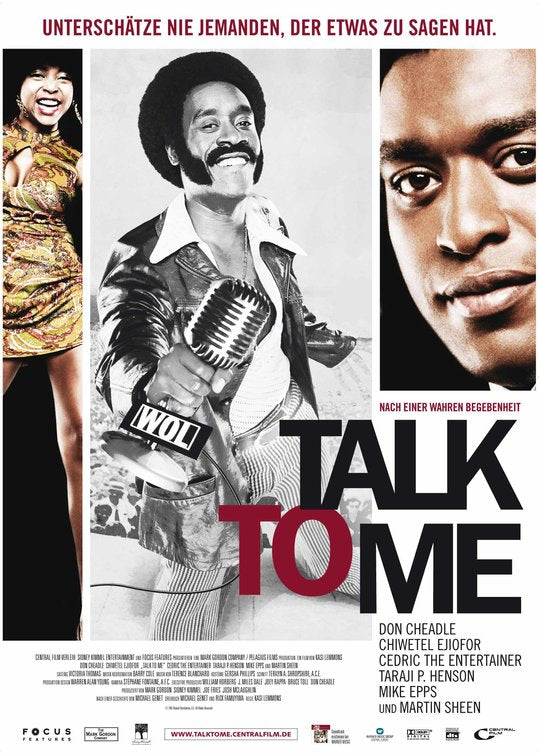 the movie poster: Talk to Me (2007) ver3