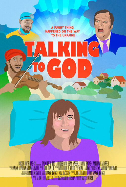 1000 piece jigsaw puzzle for the movie poster: Talking to God (2020) ver2
