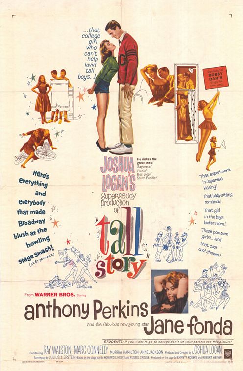 the movie poster: Tall Story (1960)