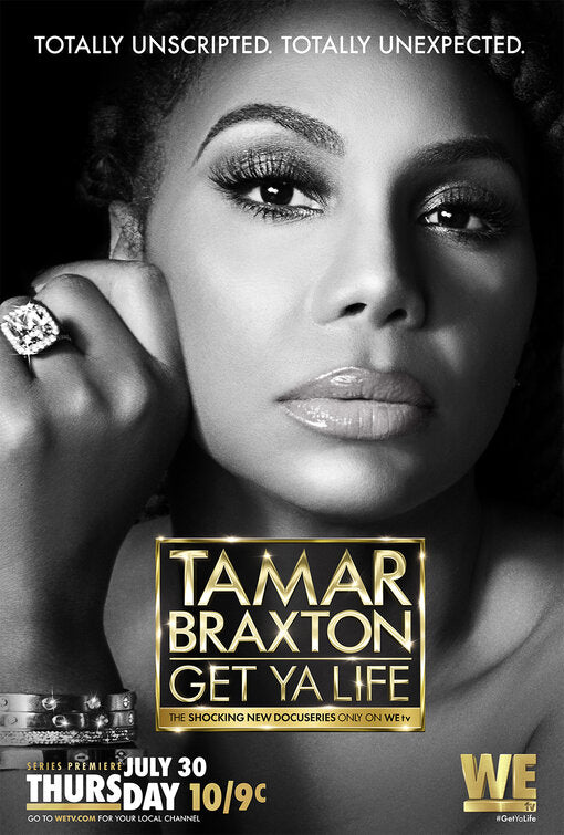 1000 piece jigsaw puzzle for tv poster: Tamar Braxton: Get Ya Life!