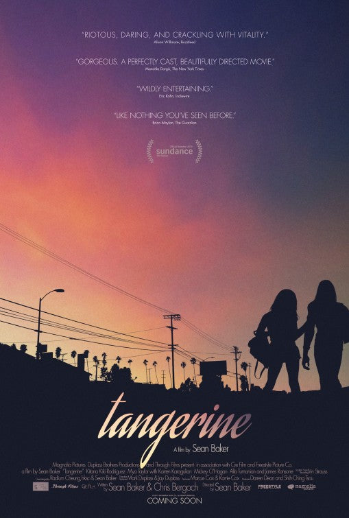 1000 piece jigsaw puzzle for the movie poster: Tangerine (2015)