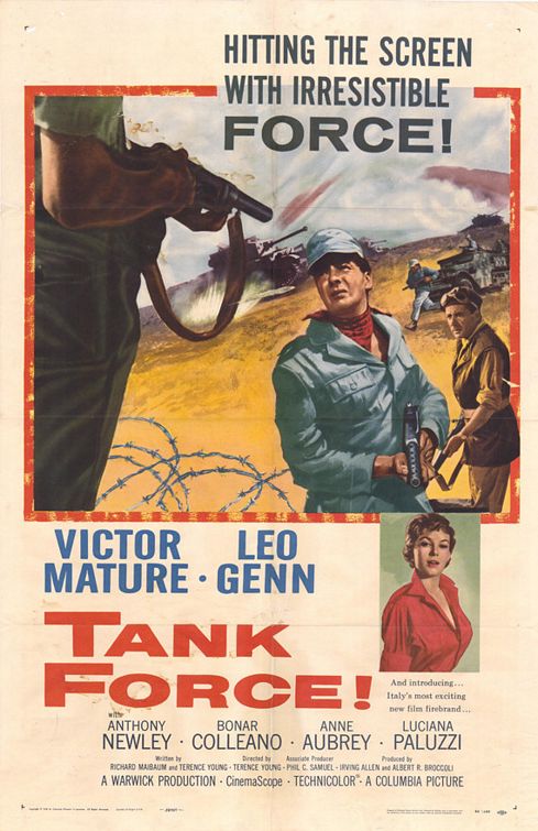the movie poster: Tank Force (1958)