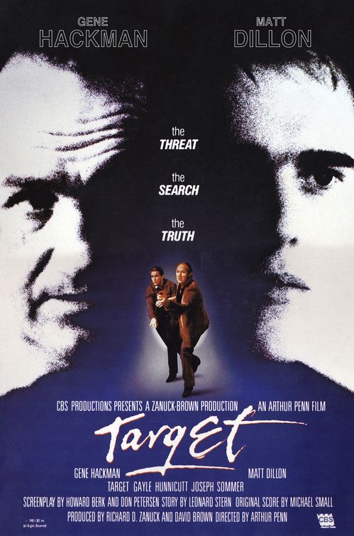 the movie poster: Target (1985) ver2