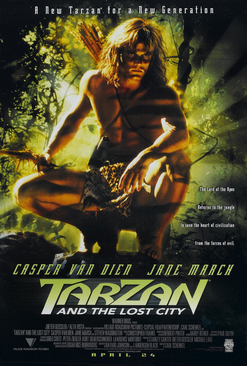 the movie poster: Tarzan and the Lost City (1998)