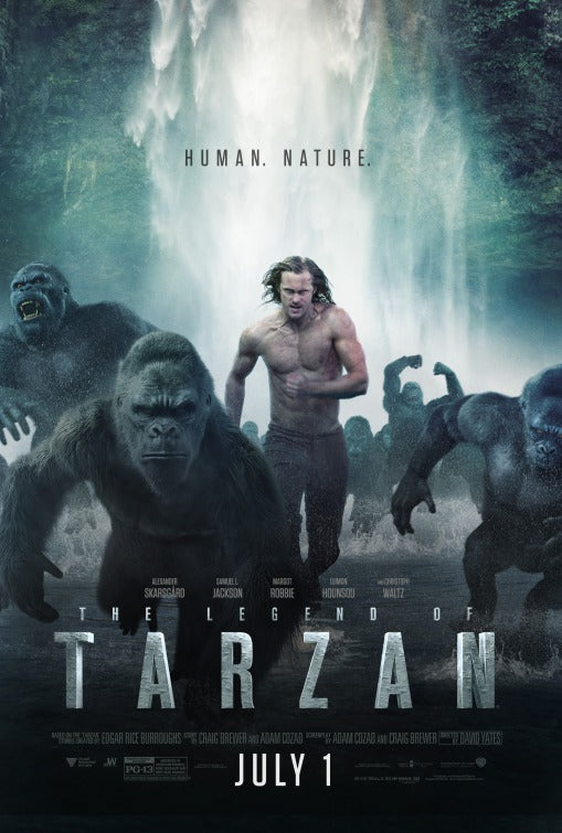 1000 piece jigsaw puzzle for the movie poster: The Legend of Tarzan (2016) ver5