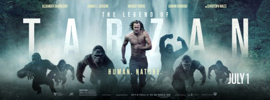 1000 piece jigsaw puzzle for the movie poster: The Legend of Tarzan (2016) ver7