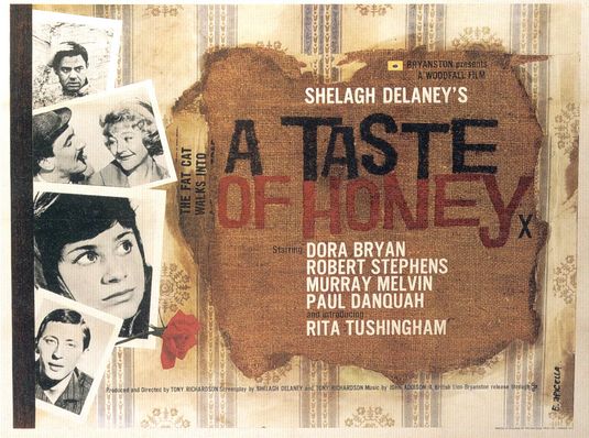 the movie poster: A Taste of Honey (1962)