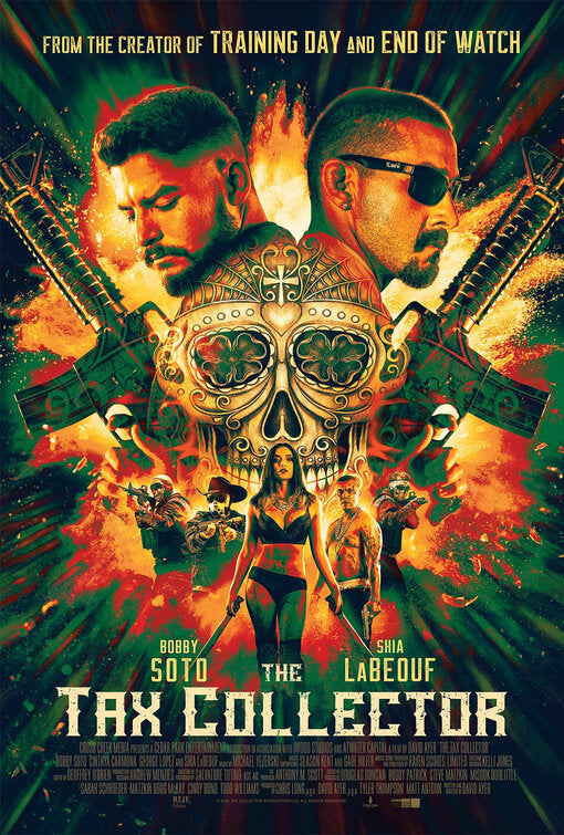 1000 piece jigsaw puzzle for the movie poster: The Tax Collector (2020)