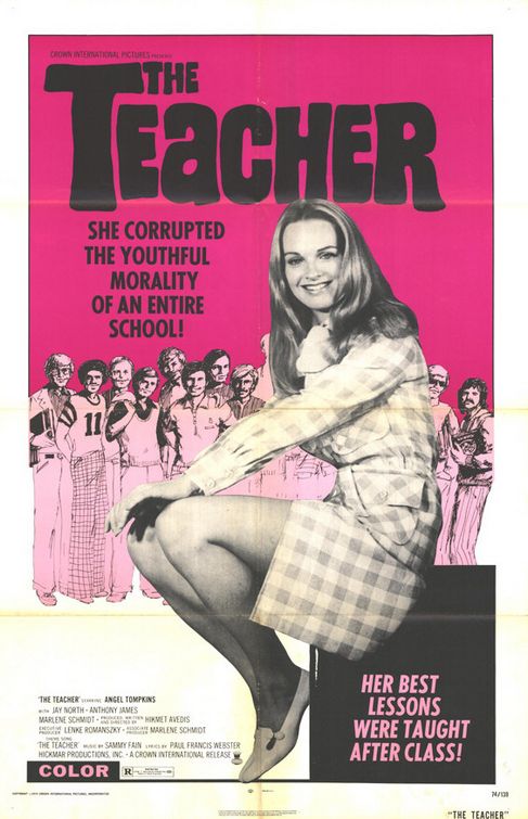 the movie poster: The Teacher (1974)
