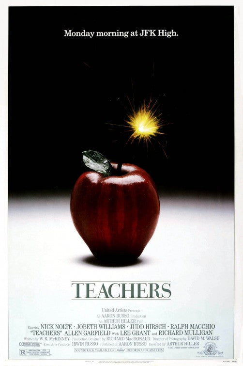 the movie poster: Teachers (1984)