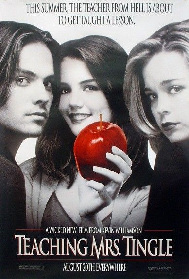 the movie poster: Teaching Mrs. Tingle (1999) ver1